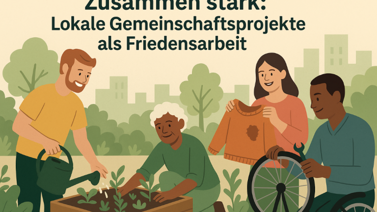 Zusammen stark: Lokale Gemeinschaftsprojekte als Friedensarbeit