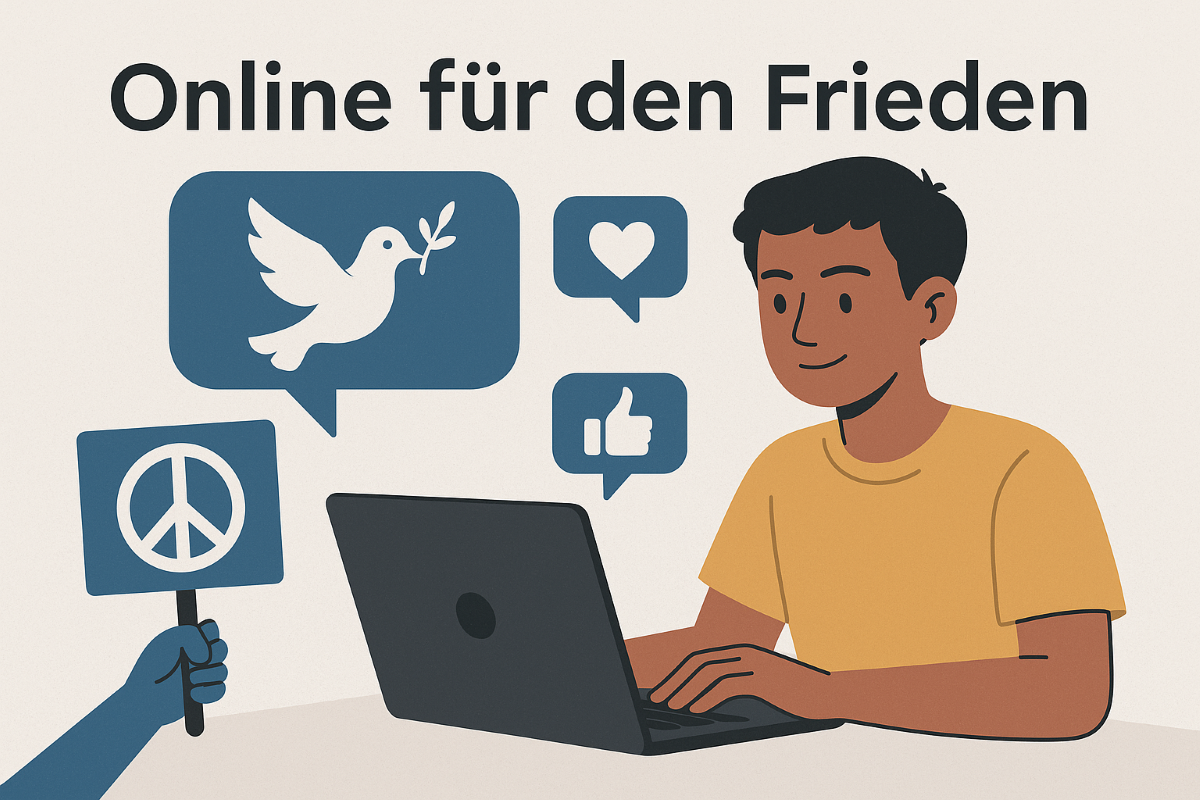 Online für den Frieden